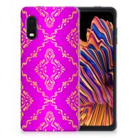 Siliconen Hoesje Samsung Xcover Pro Barok Roze - thumbnail