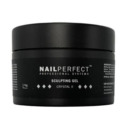 NailPerfect Gel LED/UV Sculpting Gel Crystal II 14gr NailPerfect Gel LED/UV Sculpting Gel Crystal II 14gr