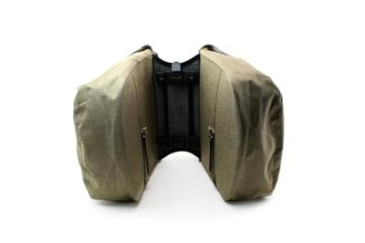 Racktime dubbele tas "heda" double bag heda desert sand/dust grey