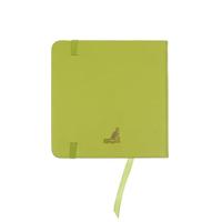 Kangaro Schetsboek - Lime Green - Hardcover - 80 vellen - 140g - Roomwit Papier met Elastiek en Lint - thumbnail