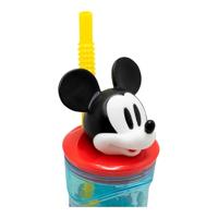 Beker met Rietje Mickey Mouse True Champions 360 ml - thumbnail