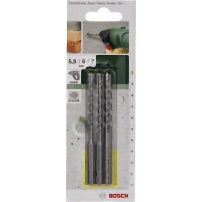 Bosch Accessories 2609256909 Beton-spiraalboren set 3-delig 5.5 mm, 6 mm, 7 mm SDS-Quick 1 set(s) Bosch Accessories 2609256909 Beton-spiraalboren set 3-delig 5.5 mm, 6 mm, 7 mm SDS-Quick 1 set(s)