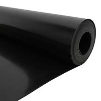 VidaXL Worteldoek zwart 0,7 x 3 m polyetheen - thumbnail