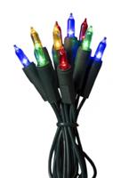 Konstsmide 6304-500 Mini-lichtketting Binnen werkt op het lichtnet Aantal lampen 100 LED Meerkleurig Verlichte lengte: 14.85 m - thumbnail