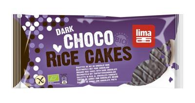 Lima Rijstwafels pure chocolade bio 100 Gram