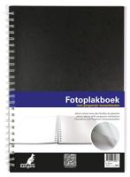 Kangaro K-750113 Fotoplakboek 33x23cm Zwart. Met Pergamijnvellen. 36+36 Vel - thumbnail