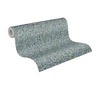 Architects Paper Jungle Chic blauw behang | 377063 - thumbnail