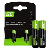 Green Cell GR08 huishoudelijke batterij Oplaadbare batterij AAA Nikkel-Metaalhydride (NiMH) - thumbnail