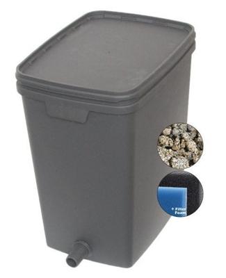 VT Box Filter 7000 - Vijver Filter Systeem voor 7000L Water met Filterschuim & Filtra-Substraat