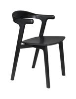 Zuiver Northwood eetkamerstoel Black - thumbnail