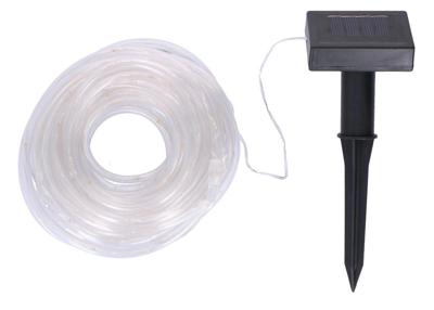 Snoerverlichting solar 100led 10 meter warm white