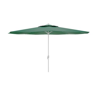 Marbueno Stalen Parasol 8 Ribben D300 cm Polyester Groen Tuin, Zwembad en Terras 10190
