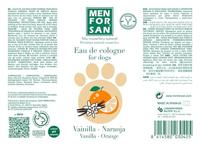 Eau de Cologne Menforsan Oranje Hond Met vanille 125 ml Vanille - thumbnail
