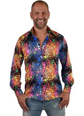 Party Blouse Colour Drops Heren