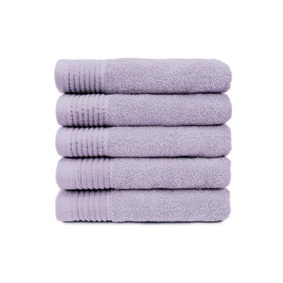 The One Badhanddoek 450 gram 70x140 cm Lavender (5 stuks)