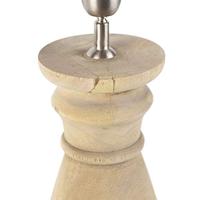 QAZQA Landelijke tafellamp zonder kap naturel hout - Catnip - thumbnail