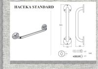 Badgreep Haceka Standaard 30 cm Chroom Haceka - thumbnail