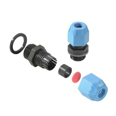 Weidmüller 2722240000 Wartel Met dichting, Met trekontlasting, Slagvast M20 Polyamide 6 Zwart, Blauw 50 stuk(s)