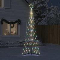 VidaXL Led-kerstboom 495 leds kleurrijk 300,5 cm - thumbnail