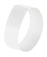 Sigel SI-EB216 Evenementenbandjes Super Soft, 255x25mm 120 Stuks Wit - thumbnail