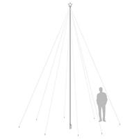 VidaXL Led-kerstboom binnen buiten 1300 leds kleurrijk 8 m - thumbnail