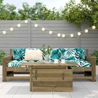 Tuintafel 100x50x75 cm gempregneerd grenenhout - thumbnail