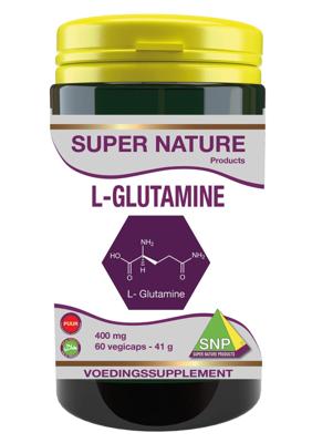 SNP L-Glutamine 400mg puur 60 Vegetarische capsules