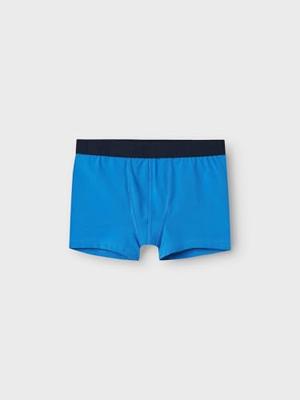 Name-it 3-pak jongens boxershorts - &apos;&apos;Dark Denim Football&apos;&apos; - Voetbalk jongens onderbroeken blauw