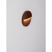 Lyora Ronde wandlampRodix roestbruin - 9136439 - thumbnail