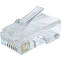UTP connector 8-pins 8P8C (RJ45) voor CAT6, 100 stuks - thumbnail