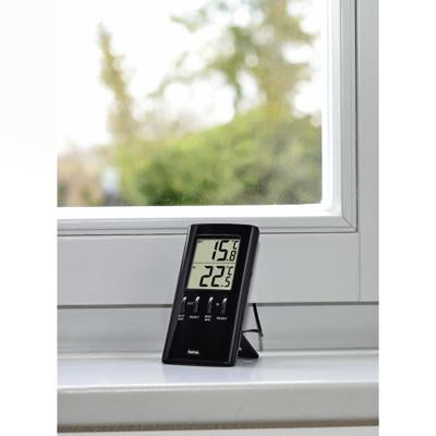 Hama Lcd-thermometer T-350 Zwart