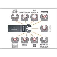 TOOLCRAFT TO-4985415 Bimetaal Segmentzaagblad 1 stuks 45 mm 1 stuk(s) - thumbnail