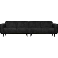 BePureHome Bank 'Statement' 4-zits, kleur Zwart - thumbnail