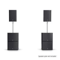 LD Systems Stinger G3 Impact Set A 2x 15 inch PA speakers + 4x 18 inch subwoofer - thumbnail