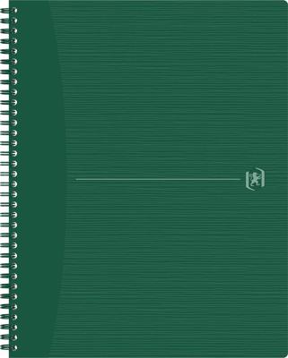 Spiraalblok oxf origin a4+ lijn 140pag 80gr groen