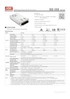 MEAN WELL SD-350B-12 DC/DC-converter 330 W Aantal uitgangen: 1 x Inhoud 1 stuk(s) - thumbnail