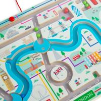 Bigjigs houten magnetische londen doolhof - thumbnail