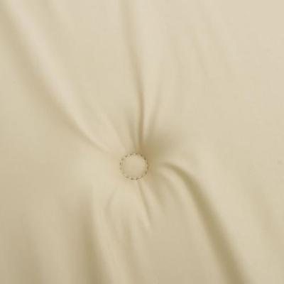 VidaXL Tuinstoelkussens 2 st hoge rug 120x50x3 cm stof beige VidaXL Tuinstoelkussens 2 st hoge rug 120x50x3 cm stof beige