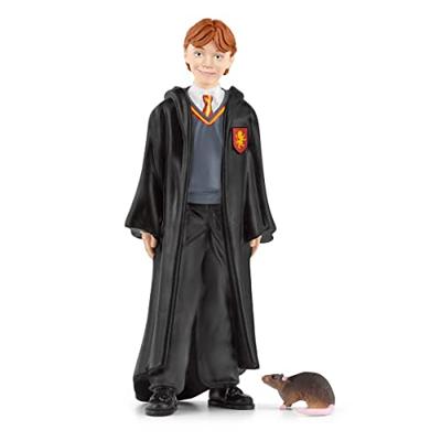 Schleich Harry Potter - Ron Wemel en Schurfie speelfiguur - thumbnail