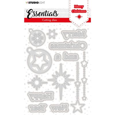 Studio Light • essentials snijmal christmas merry christmas 2 10.5x14.8cm nr.119