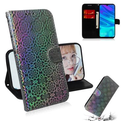 Voor Huawei Enjoy 9s/Honor 10i/20i effen kleur kleurrijke magnetische Buckle horizontale Flip PU lederen draagtas met houder & kaartsleuven & portemon