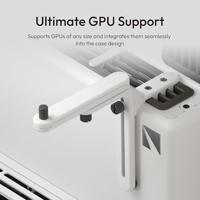 HAVN HVN-CA-HS420-05 Midi-tower Gaming-behuizing, Behuizing, PC-behuizing Wit - thumbnail