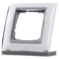 Gira Event Clear Zuiverwit / Aluminum 1-voudig