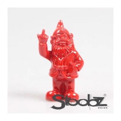 Stoobz Design Stoobz kabouter f*ck you rood 10cm Stoobz Design Stoobz kabouter f*ck you rood 10cm