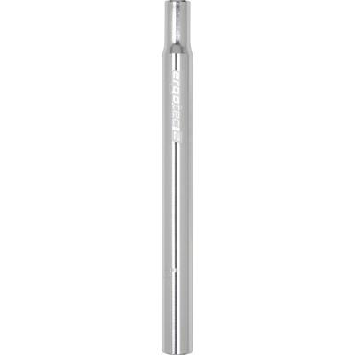 Ergotec Zadelpen kaars candle ø27.2mm x 300mm cnc aluminium - zilver