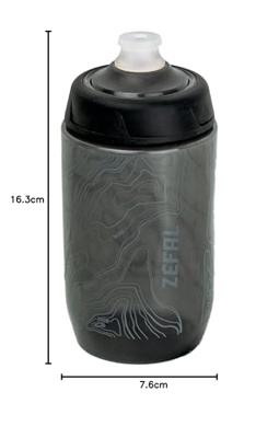 ZÉFAL bidon "sense pro" bottle sense pro 500ml black/grey