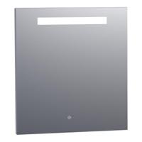 Brauer Garnet Spiegel - Rechthoekig - 75 cm - met Directe LED-Verlichting - Dimbaar - met Touchbediening - thumbnail
