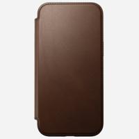 Nomad Modern Nomad lederen folio iPhone 16 Plus - Brown - thumbnail