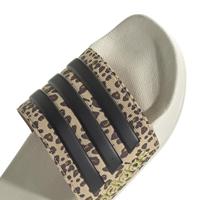 adidas Adilette Shower Slippers Wit Luipaard Zwart - thumbnail