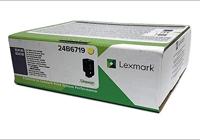 Huismerk Lexmark 24B6719 Toner Geel - thumbnail